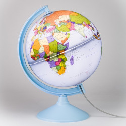 896936 GLOBUS SVETLEĆI POLITIČKI 26CM NA SRPSKOM JEZIKU