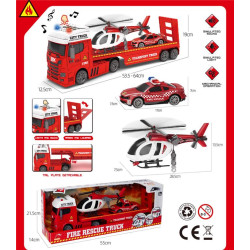 998933 VATROGASNI KAMION + HELIKOPTER