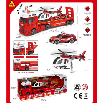 998933 VATROGASNI KAMION + HELIKOPTER